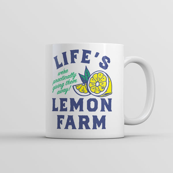 Lemon Farm Life Mug