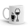 Morning Coffee, Evening Wine Mug