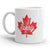 Apology Mug with Maple Leaf Design