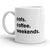 Weekend Coffee Mug for Cat Lovers
