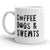 Coffee, Dogs, and Cozy Sweats Mug