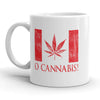 Cannabis-Themed Mug
