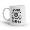 Paw-sitively Adorable Pugs and Kisses Mug