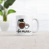 Funny 'Be Mine' Coffee Mug for Caffeine Lovers - 11oz Novelty Cup with Graphic Design