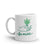 Be Mine Pot Leaf Mug - Humorous 420 Lovers Weed Graphic Coffee Cup - 11oz
