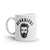 Beardiful Mug - Humorous Facial Hair Graphic Novelty Coffee Cup - 11oz