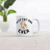 Funny 'Best Cat Dad Ever' Mug - Perfect Gift for Pet Lovers - 11oz Coffee Cup for Furbaby Enthusiasts