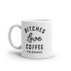 Funny Sarcastic Coffee Mug for Caffeine Lovers - 11oz Novelty Cup