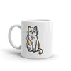 Funny Sarcastic Cat Middle Finger Mug - 11oz Novelty Coffee Cup with Flipping Off Kitten Design