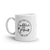 11oz Cute Mug for Caffeine Lovers: 'Coffee and Jesus' Day Worship Cup