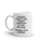 Funny Sarcastic Coffee Mug for Caffeine Lovers - 'Coffee Doesn't Ask Stupid Questions' - 11oz Novelty Cup