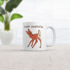 Funny Deer Asshole Mug - Humorous Pun Graphic Coffee Cup - 11oz