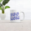 Funny Dog Mom Mug - Retro Puppy Lover Graphic Coffee Cup - 11oz Novelty Gift