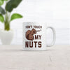 Funny Squirrel Defending Its Nuts Mug - Novelty 11oz Coffee Cup with Gun Design