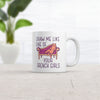 Funny Kitty Cat Mug - 'Draw Me Like One of Your French Girls' Graphic Novelty Coffee Cup - 11oz
