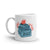 2022 Dumpster Fire Mug - Humorous New Year's Trash Graphic Novelty Coffee Cup - 11oz