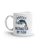 Funny 'Easily Distracted by Fish' Mug - Novelty Fishing Hook Design Coffee Cup - 11oz