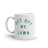 Funny 'Get Off My Lawn' Mug - Sarcastic Father's Day Gift - 11oz Novelty Cup for Lawn Lovers