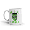 Franky Mug - Hilarious Halloween Monster Graphic Novelty Coffee Cup - 11oz