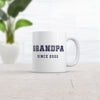 Funny 'Grandpa Since 2022' Mug - Novelty 11oz Coffee Cup for New Grandfathers