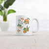 Grow With The Flow: Cute Flower Plant Orange Graphic Novelty Coffee Mug - 11oz