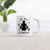 Funny 'In My Element' Coffee Mug for Caffeine Lovers - 11oz Novelty Cup