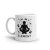 Funny 'In My Element' Coffee Mug for Caffeine Lovers - 11oz Novelty Cup
