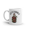 Funny Sarcastic Snake Hug Mug - Let's Cuddle Novelty Coffee Cup - 11oz