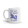 Magic in Me Unicorn Mug - Funny & Cute Fantasy Graphic Novelty Coffee Cup - 11oz
