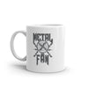 Funny Sarcastic Metal Fan Mug - 11oz Novelty Coffee Cup with Air Blowing Fan Graphic