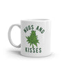 Nugs & Kisses Funny 420 Mug for Pot Lovers - 11oz Novelty Coffee Cup