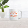 Halloween Caffeine Mug: Pumpkin Spice Edition