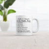 Funny Sarcastic Coffee Mug - 'Shit It Don't Have Time For' - 11oz Novelty Cup
