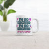 Excited Yet Scared Mug - Funny Sarcastic Graphic Novelty Coffee Cup - 11oz