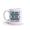 Excited Yet Scared Mug - Funny Sarcastic Graphic Novelty Coffee Cup - 11oz
