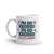 Excited Yet Scared Mug - Funny Sarcastic Graphic Novelty Coffee Cup - 11oz