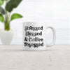 Stressed, Blessed, and Coffee Obsessed Mug - 11oz Novelty Cup for Caffeine Lovers