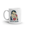 Funny Nixon-Inspired 'Suck My Richard' Mug - 11oz Novelty Coffee Cup with Offensive Humor