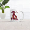 Funny Football Jesus Mug - 'Sunday Is Sacred' Graphic Novelty Coffee Cup - 11oz