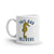 Funny Sarcastic Father's Day Mug - 'This Dad Delivers' Seahorse Graphic Novelty Cup - 11oz