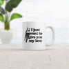 Funny Kitten Love Mug - 11oz Graphic Novelty Coffee Cup