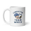 Train Wreck Conductor Coffee Mug
