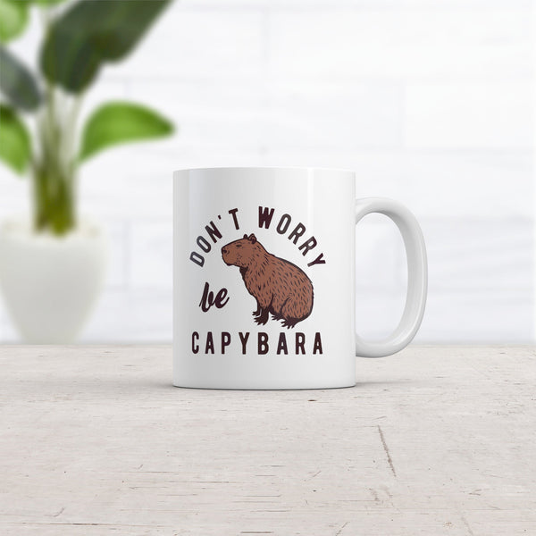 Stay Calm and Embrace Your Inner Capybara Mug