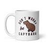 Stay Calm and Embrace Your Inner Capybara Mug