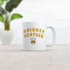 Whiskey-Themed Weather Mug