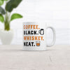 Black Whiskey Neat Coffee Mug