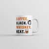 Black Whiskey Neat Coffee Mug