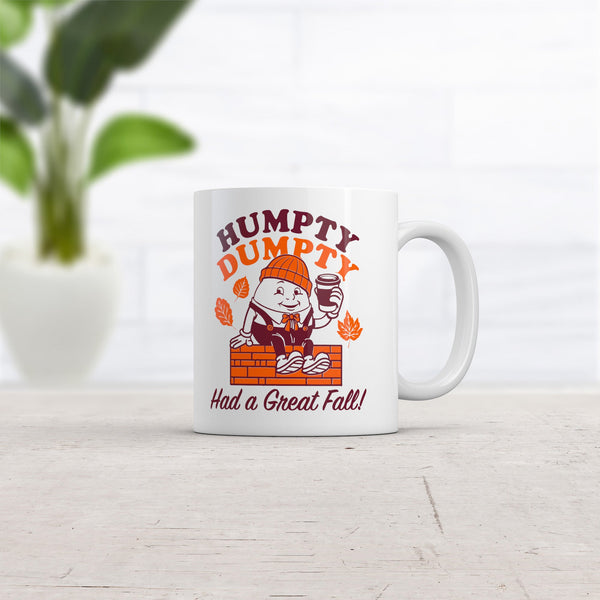 Humpty Dumpty's Epic Fall Coffee Mug