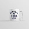 Early Departure Champion Mug