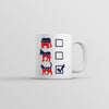 Cat Mug with Voting Ballot Design